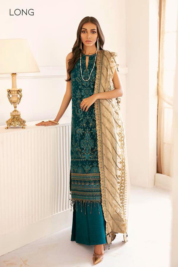 Buy Baroque | Embroidered Chiffon 3 Piece Suit SPARKLING NIGHT1 - Collection 2025 Online at Great Price! Available For UK, France & Germany. Baroque dresse from Pakistan & for SALE in the UK, USA, Manchester & London. Book now ready to wear & unstitched. Shop Wedding, festive, summer or winter branded outfits from Lebaasonline