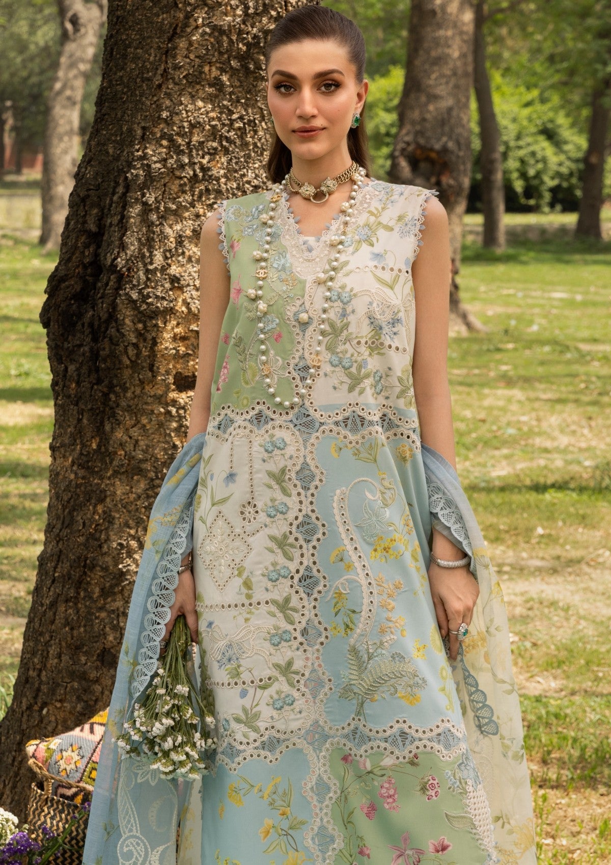Buy SAIRA SHAKIRA BLOOM LAWN 2026 (LANA-3A) for Eid dress from our official website We are the no. 1 stockists in the world for Crimson Luxury, Maria B Ready to wear. All Pakistani dresses customization and Ready to Wear dresses are easily available in Spain, UK Austria from Lebaasonline at best price.