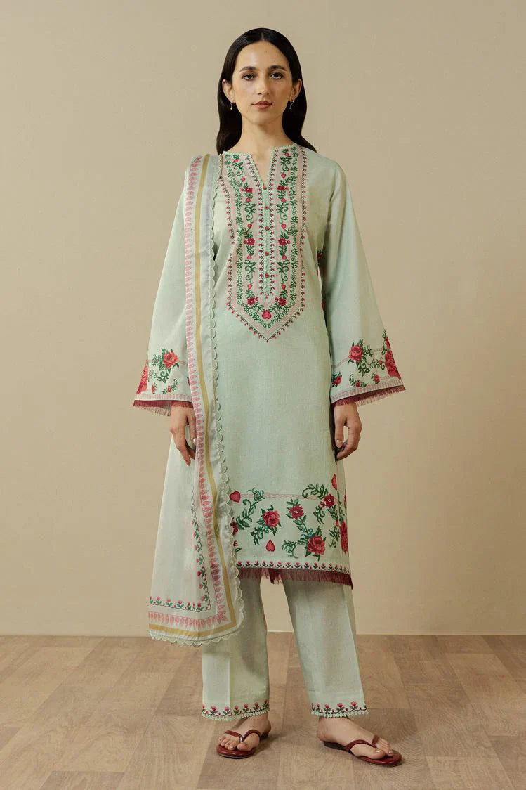 Buy Zara Shahjahan | Coco prints Drop III - 2026( ISMERIA -8B) Pakistani Embroidered Clothes For Women at Our Online Designer Boutique UK, Indian & Pakistani Wedding dresses online UK, Asian Clothes UK Jazmin Suits USA, Baroque Chiffon Collection 2026 & Eid Collection Outfits in USA on express shipping available @ Lebaasonline.