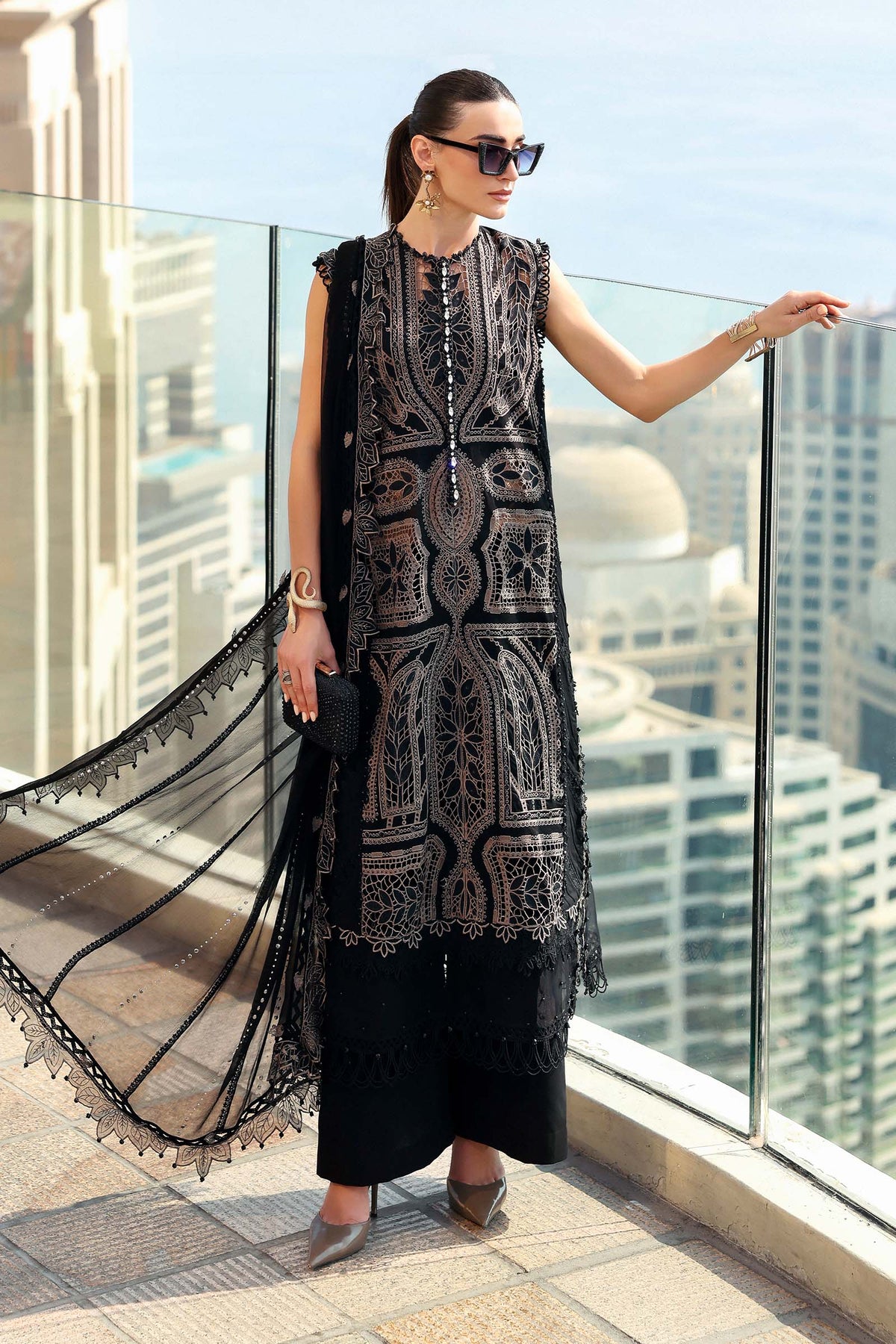 MARIA B | LUXURY LAWN 2026 | EL-26-2608-B