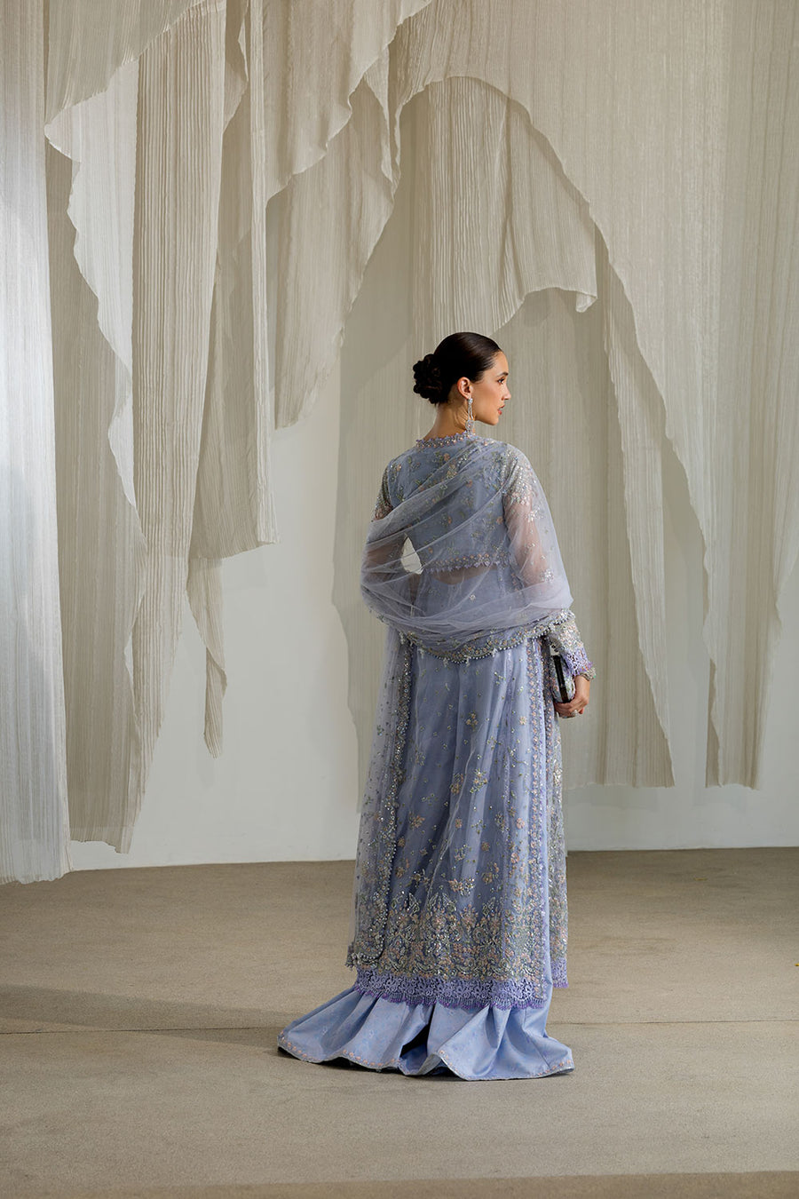Sobia Nazir Festive ’26 NUR 02 embroidered organza Pakistani designer suit
