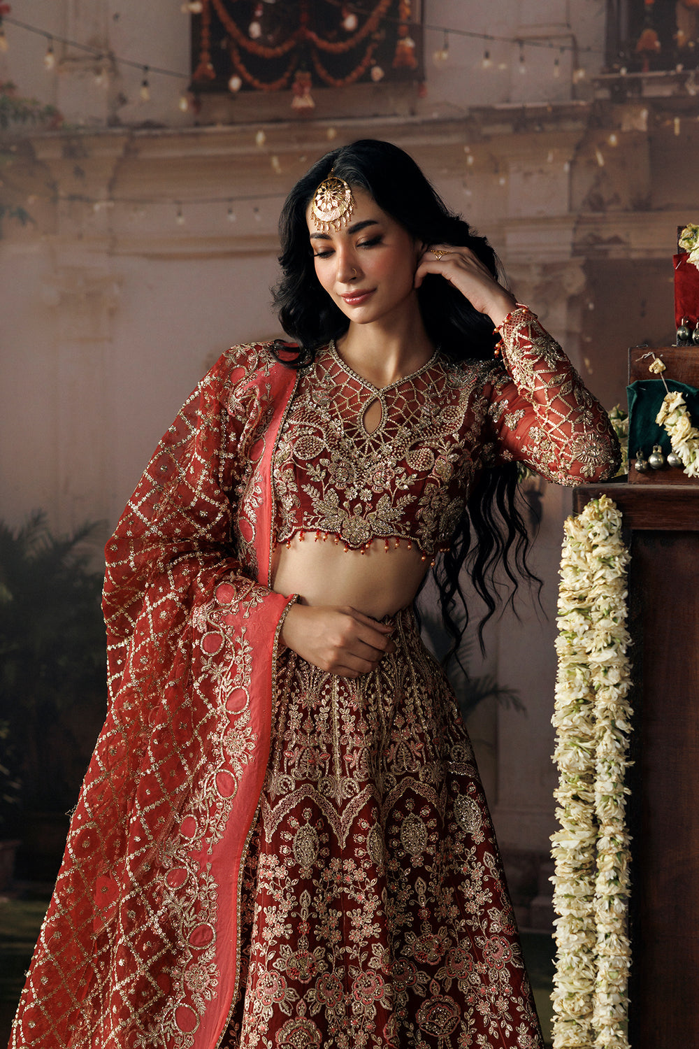 Afrozeh Shehnai Wedding Formals ’26 | Rukhsan – Pakistani Designer Bridal Suit