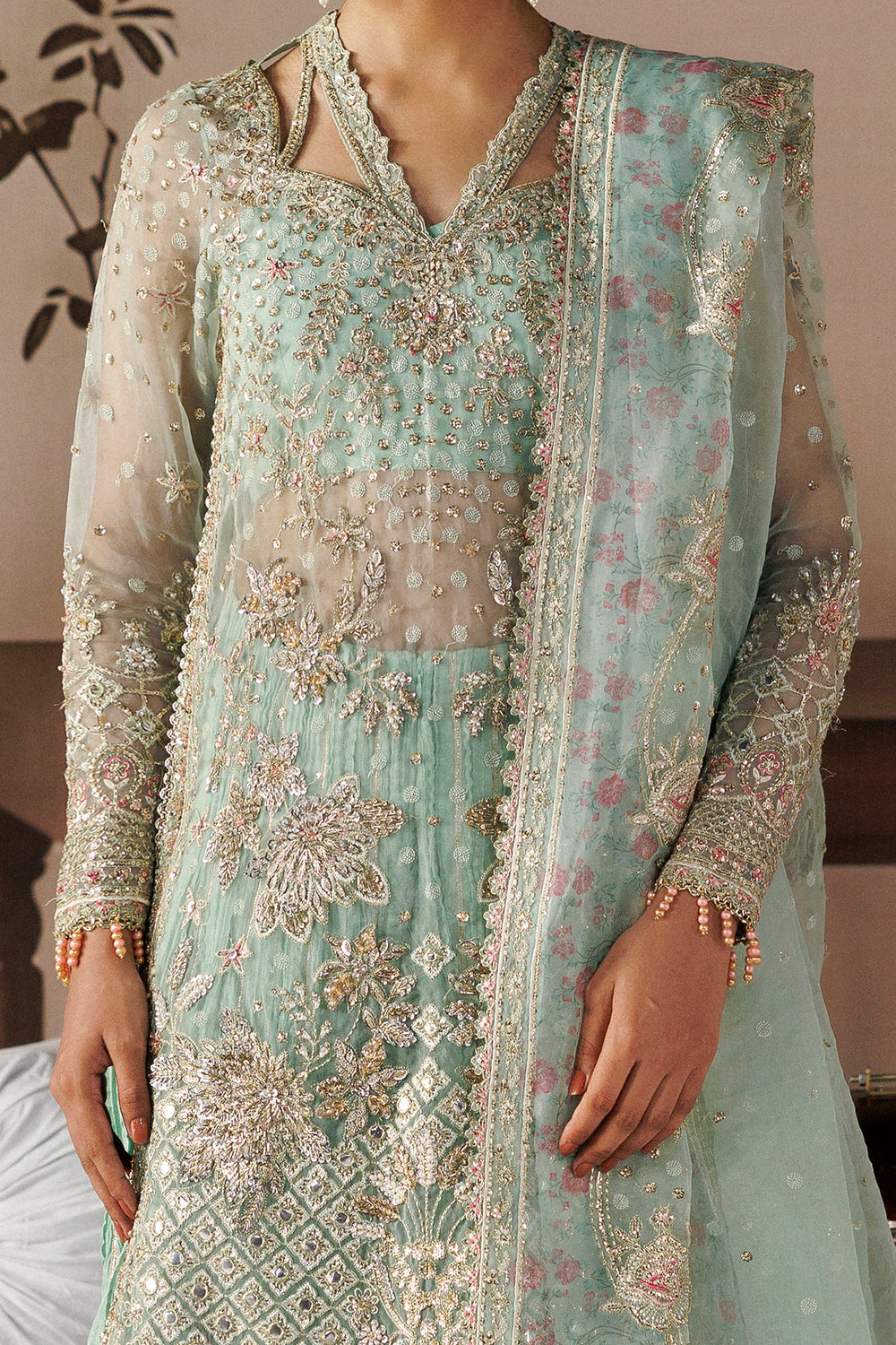 Afrozeh Shehnai Wedding Formals 26 Dastoor designer outfit