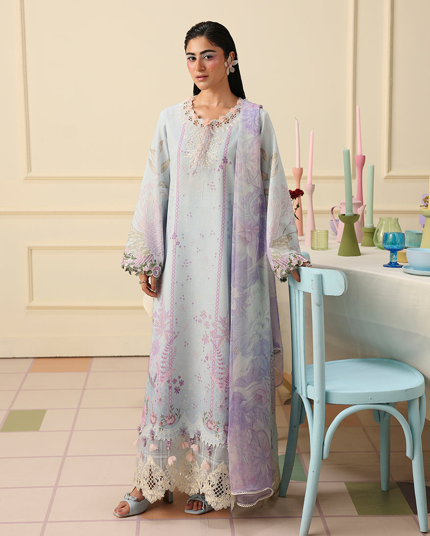 Buy MUSHQ | Soleil 2026-Prints - "Sugar Bloom " Designer Dresses Is an exclusively available for online UK @lebaasonline. PAKISTANI WEDDING DRESSES ONLINE UK can be customized at Pakistani designer boutique in USA, UK, France, Dubai, Saudi, London. Get Pakistani & Indian velvet BRIDAL DRESSES ONLINE USA at Lebaasonline.