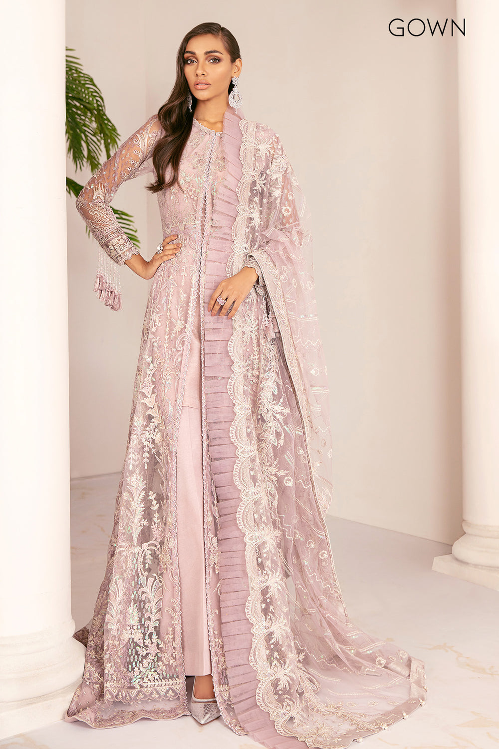 Buy Baroque | EMBROIDERED NET CH08-01 UNSTITCHED- Collection 2025 Online at Great Price! Available For UK, France & Germany. Baroque dresse from Pakistan & for SALE in the UK, USA, Manchester & London. Book now ready to wear & unstitched. Shop Wedding, festive, summer or winter branded outfits from Lebaasonline
