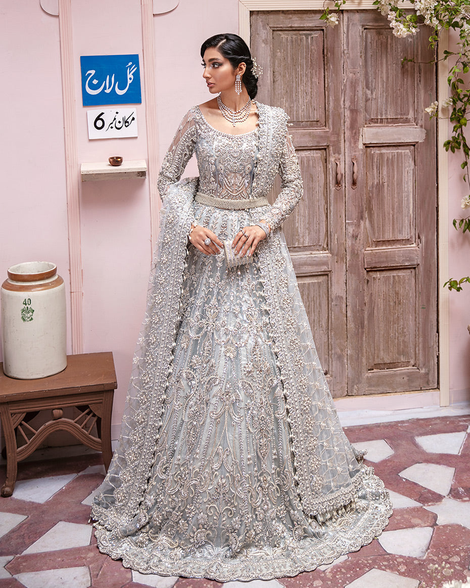 Buy Gulaal Bridal collection | Nur B-09 Dress from Lebaasonline Pakistani Clothes Stockist in the UK @ best price- SALE Shop Gulaal Bridal 2026, Maria B Lawn 2025 Summer Suit, Pakistani Clothes Online UK for Wedding, Bridal Wear Indian & Pakistani Summer Dresses by Gulaal in the UK & USA at LebaasOnline