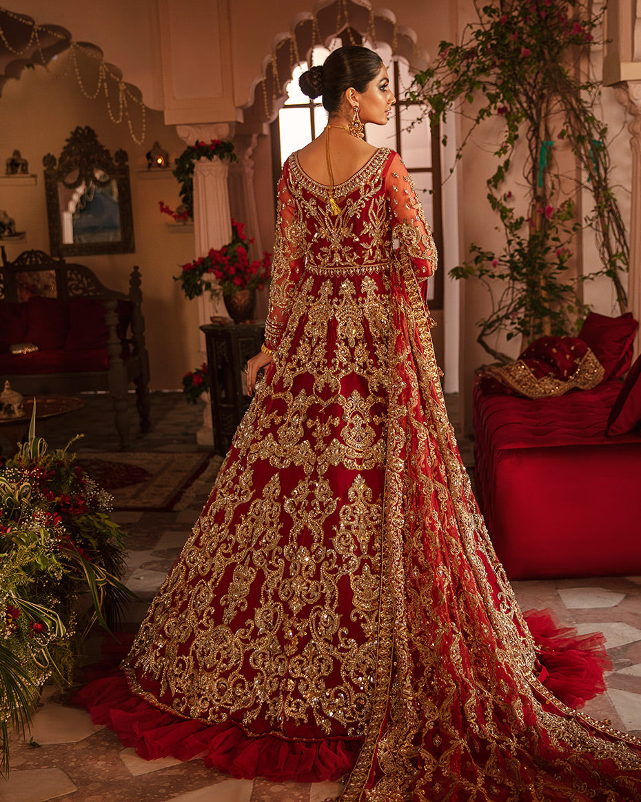 Buy Gulaal Bridal collection | Gulrukh B-15 Dress from Lebaasonline Pakistani Clothes Stockist in the UK @ best price- SALE Shop Gulaal Bridal 2026, Maria B Lawn 2025 Summer Suit, Pakistani Clothes Online UK for Wedding, Bridal Wear Indian & Pakistani Summer Dresses by Gulaal in the UK & USA at LebaasOnline