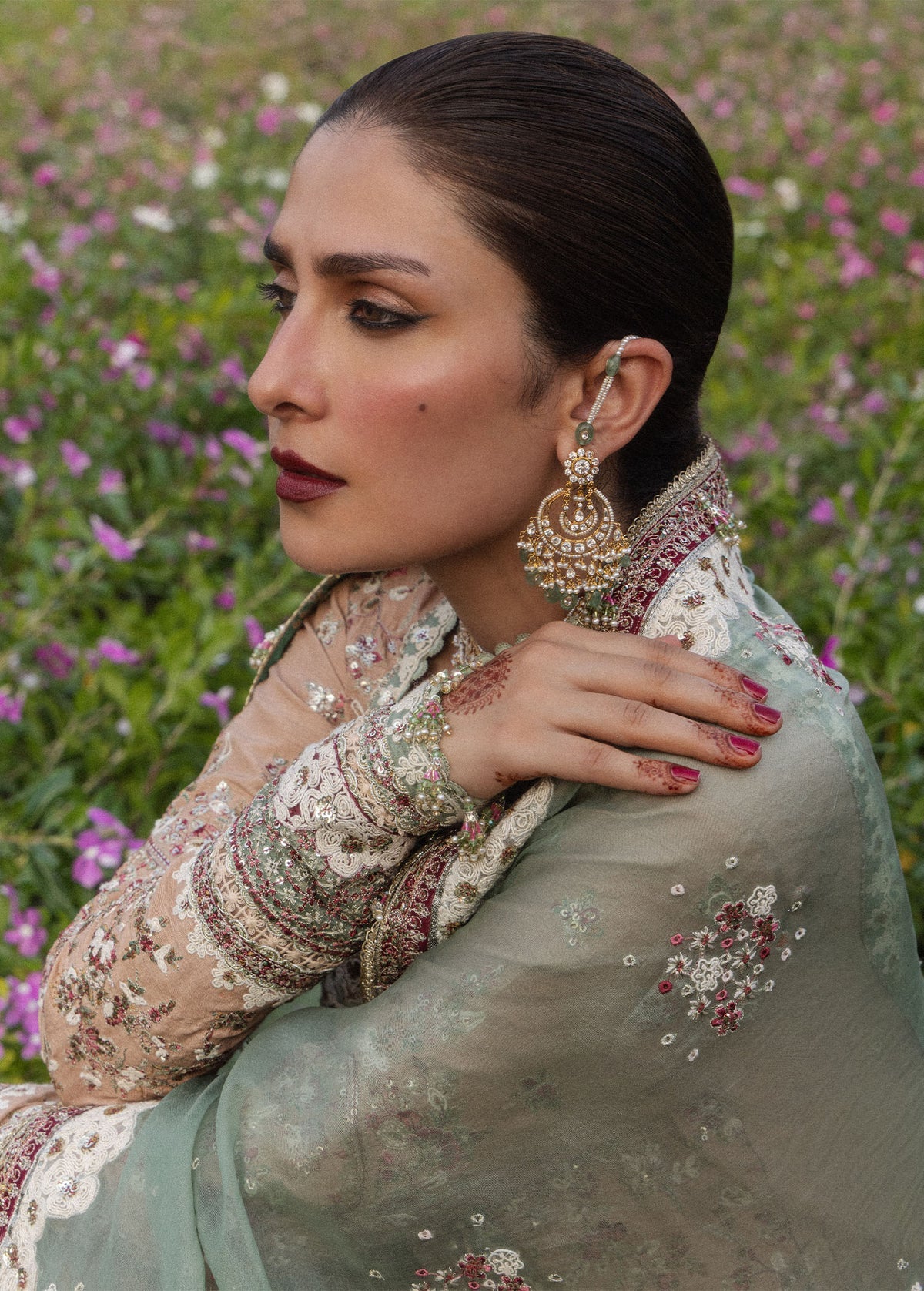 Hussain Rehar Festive 2026 Dori embroidered Pakistani designer outfit