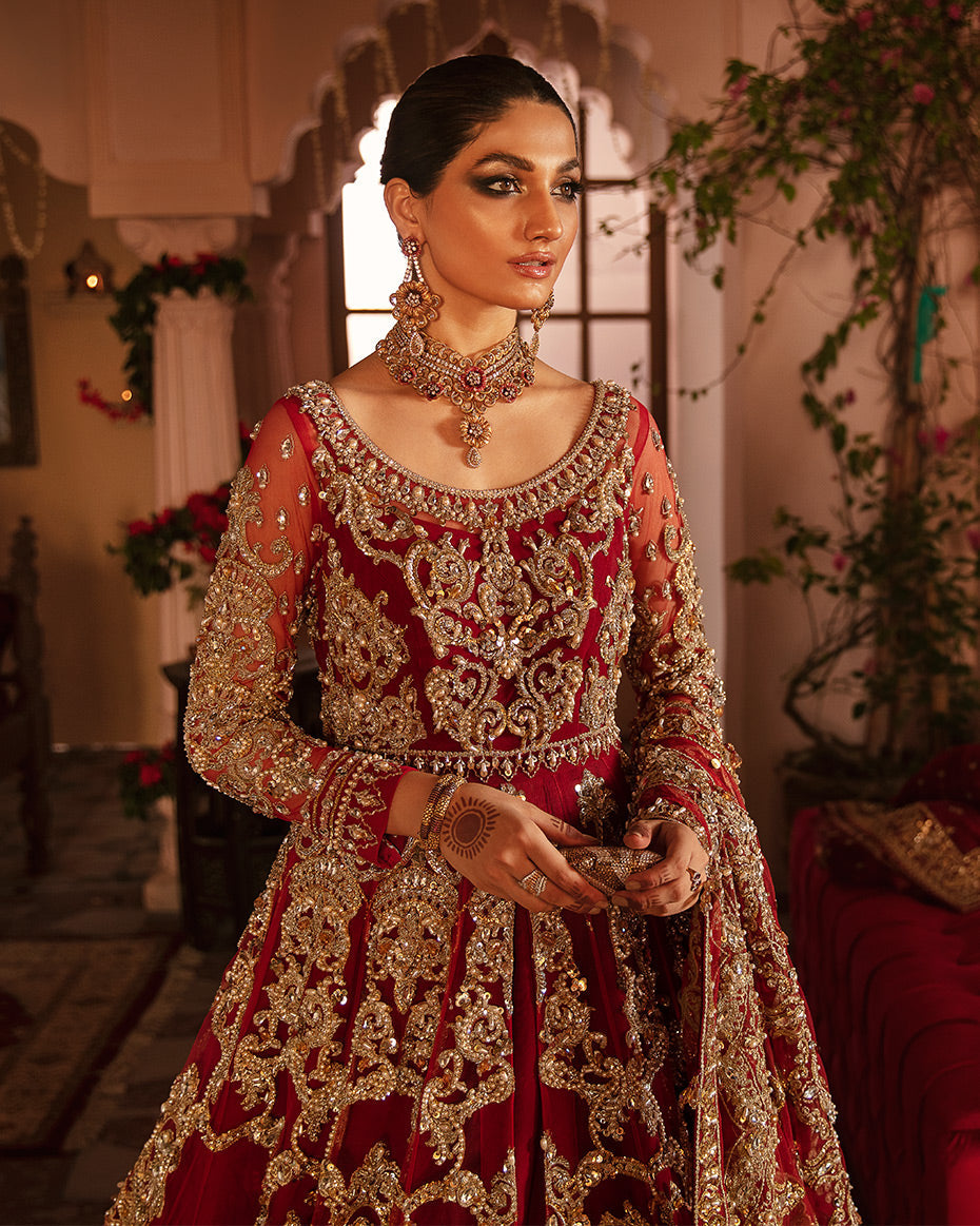 Buy Gulaal Bridal collection | Gulrukh B-15 Dress from Lebaasonline Pakistani Clothes Stockist in the UK @ best price- SALE Shop Gulaal Bridal 2026, Maria B Lawn 2025 Summer Suit, Pakistani Clothes Online UK for Wedding, Bridal Wear Indian & Pakistani Summer Dresses by Gulaal in the UK & USA at LebaasOnline