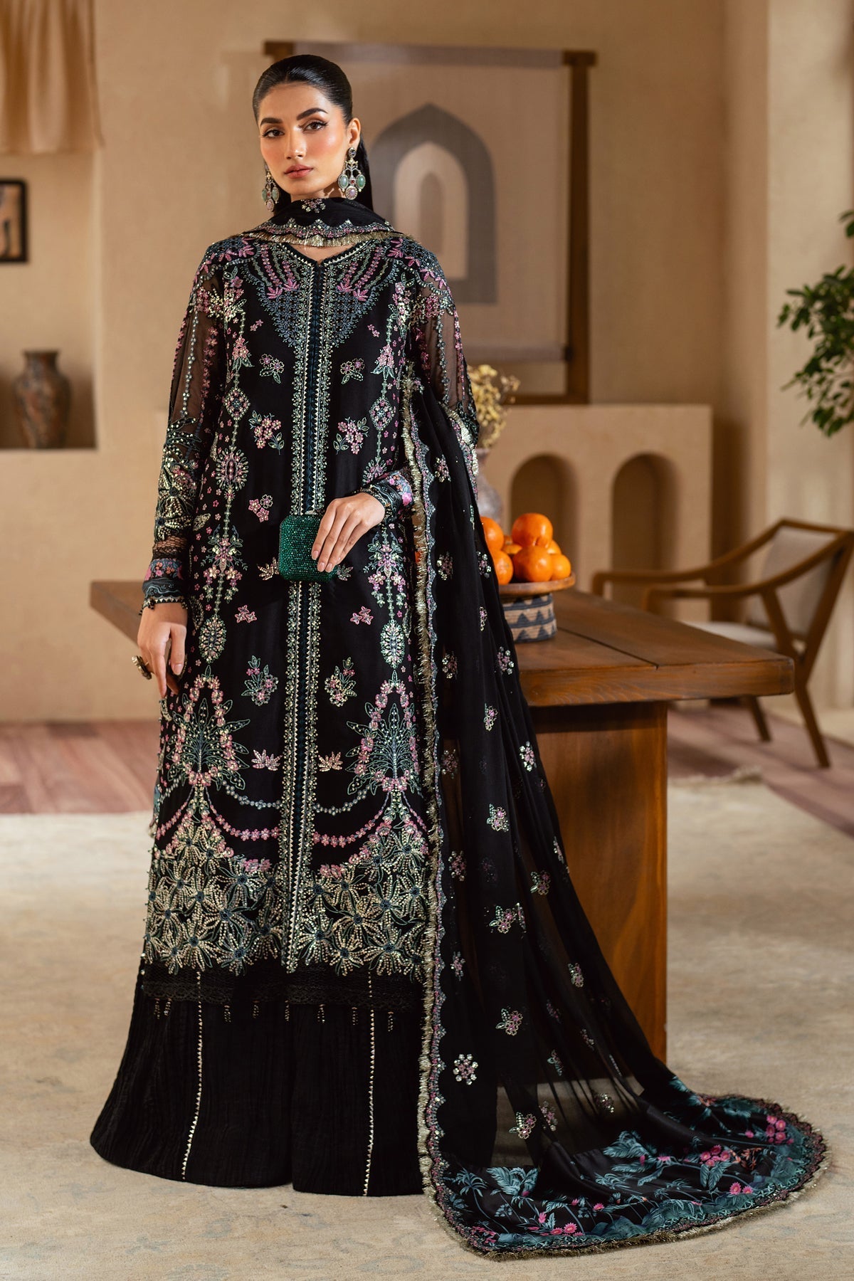 Buy Xenia | Formal Collection - Xenia - XF-05 ANTIHA Online at Great Price! Available For UK, France & Germany. Baroque dresse from Pakistan & for SALE in the UK, USA, Manchester & London. Book now ready to wear & unstitched. Shop Wedding, festive, summer or winter branded outfits from Lebaasonline