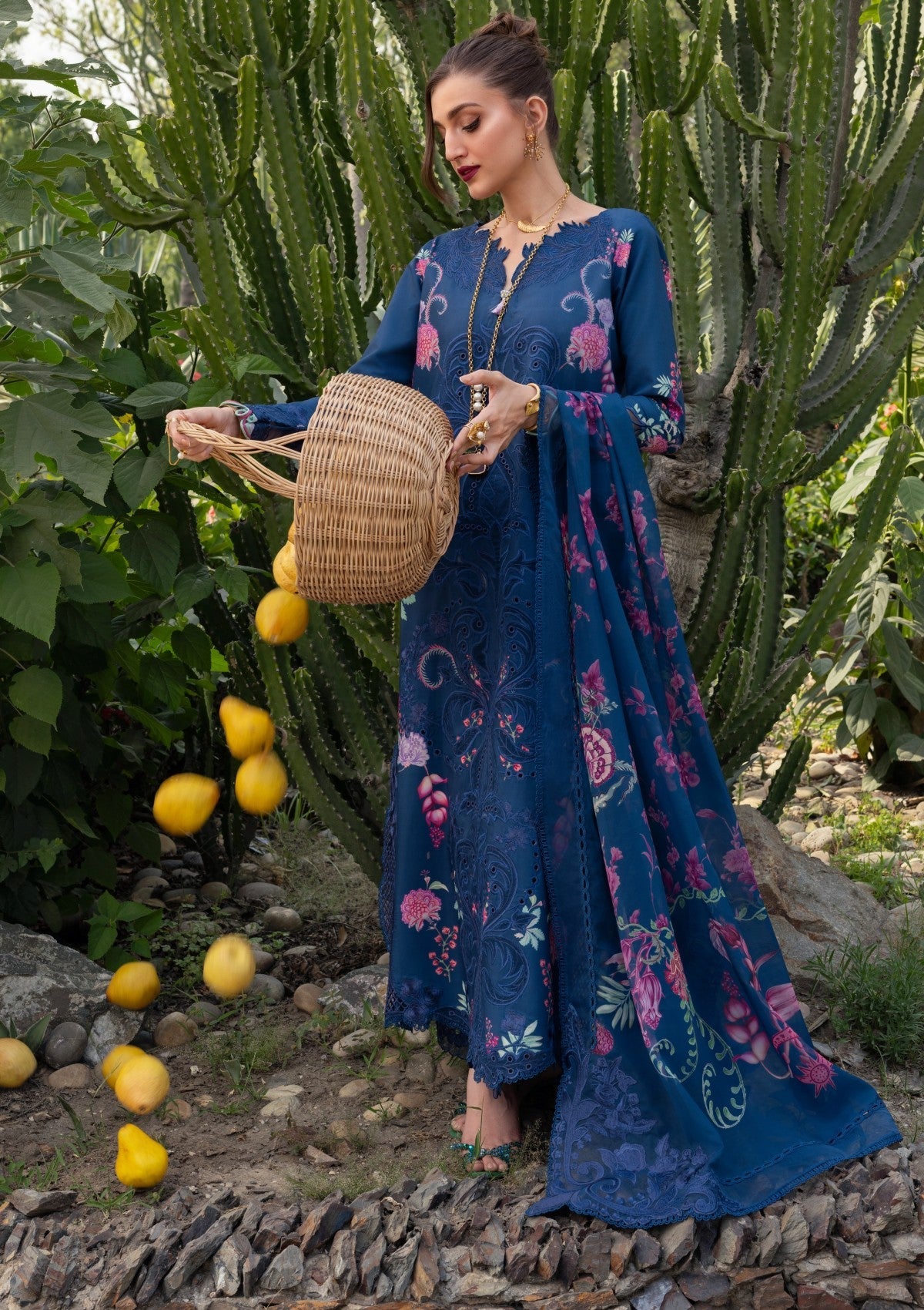 Buy SAIRA SHAKIRA BLOOM LAWN 2026 (ZELIE-4A) for Eid dress from our official website We are the no. 1 stockists in the world for Crimson Luxury, Maria B Ready to wear. All Pakistani dresses customization and Ready to Wear dresses are easily available in Spain, UK Austria from Lebaasonline at best price.