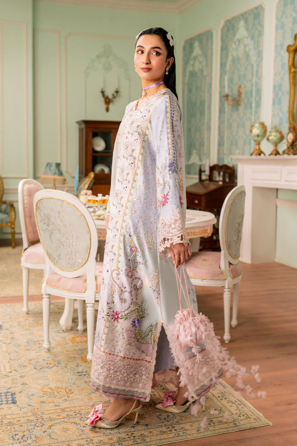 Qalamkar Luxe Silk '26 | QSL-05 AKARI