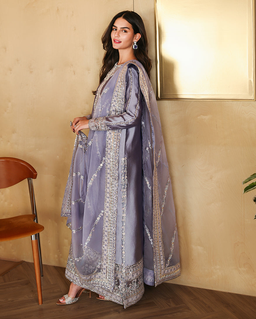 Buy MUSHQ | Zarminay 2026-Pret - "Aysel" Designer Dresses Is an exclusively available for online UK @lebaasonline. PAKISTANI WEDDING DRESSES ONLINE UK can be customized at Pakistani designer boutique in USA, UK, France, Dubai, Saudi, London. Get Pakistani & Indian velvet BRIDAL DRESSES ONLINE USA at Lebaasonline.