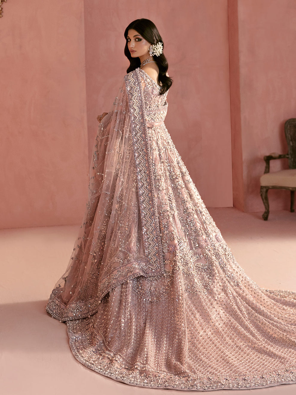 Buy Gulaal Bridal collection | Samairah B-25 Dress from Lebaasonline Pakistani Clothes Stockist in the UK @ best price- SALE Shop Gulaal Bridal 2026, Maria B Lawn 2025 Summer Suit, Pakistani Clothes Online UK for Wedding, Bridal Wear Indian & Pakistani Summer Dresses by Gulaal in the UK & USA at LebaasOnline