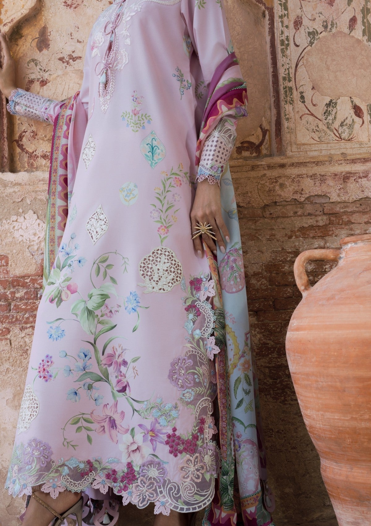 Buy SAIRA SHAKIRA BLOOM LAWN 2026 (Maelle-6A) for Eid dress from our official website We are the no. 1 stockists in the world for Crimson Luxury, Maria B Ready to wear. All Pakistani dresses customization and Ready to Wear dresses are easily available in Spain, UK Austria from Lebaasonline at best price.