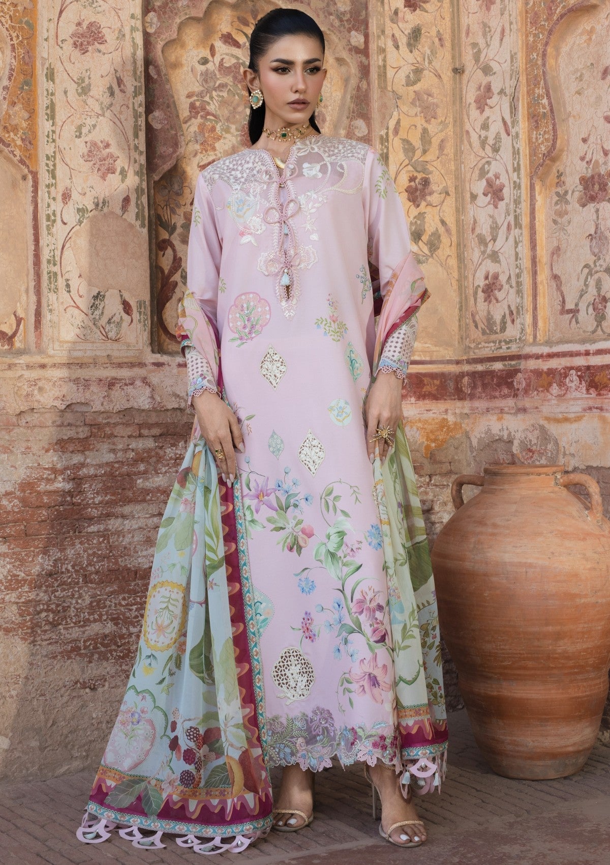 Buy SAIRA SHAKIRA BLOOM LAWN 2026 (Maelle-6A) for Eid dress from our official website We are the no. 1 stockists in the world for Crimson Luxury, Maria B Ready to wear. All Pakistani dresses customization and Ready to Wear dresses are easily available in Spain, UK Austria from Lebaasonline at best price.