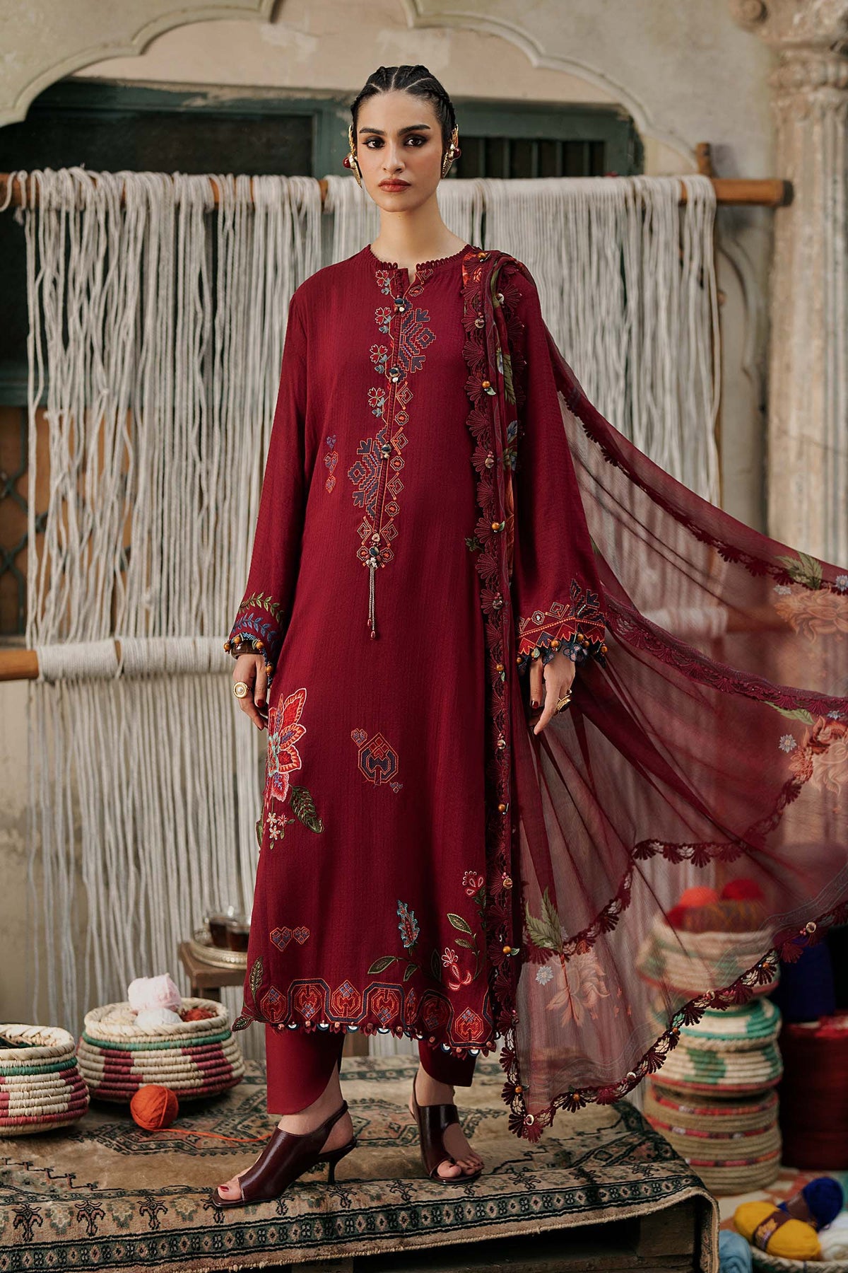 MARIA B | M PRINTS 2026 by Maria B Pakistani Summer dresses 2026 at Lebaasonline. Discover Maria B Pakistani Fashion Clothing UK that matches to your style for this Summer. Shop today Pakistani Wedding dresses USA on discount price! Get express shipping in Belgium, UK, USA, France in SALE!