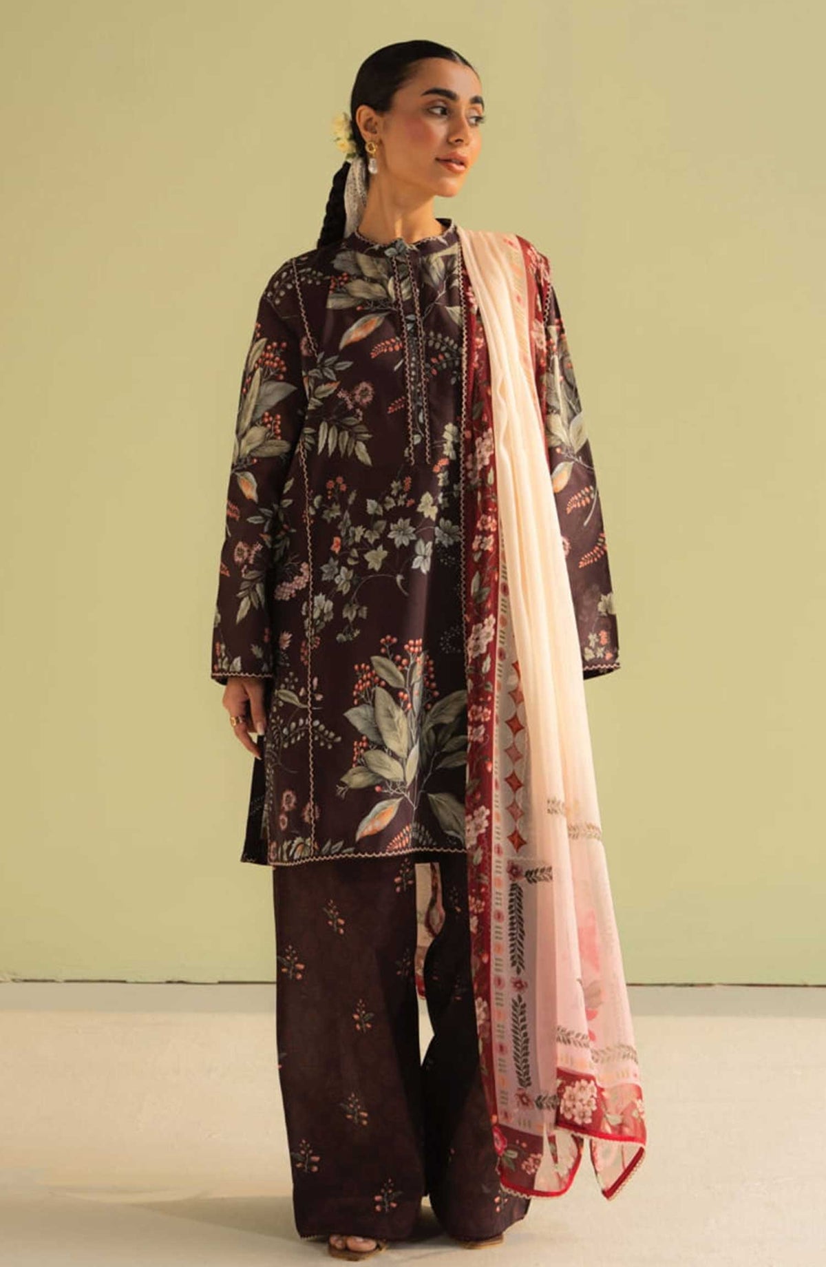 Buy Zara Shahjahan | Coco printed Lawn 2026( D-7B Zoe ) Pakistani Embroidered Clothes For Women at Our Online Designer Boutique UK, Indian & Pakistani Wedding dresses online UK, Asian Clothes UK Jazmin Suits USA, Baroque Chiffon Collection 2026 & Eid Collection Outfits in USA on express shipping available @ Lebaasonline.