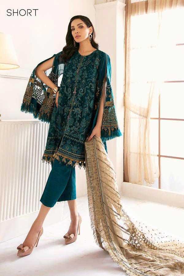 Buy Baroque | Embroidered Chiffon 3 Piece Suit SPARKLING NIGHT1 - Collection 2025 Online at Great Price! Available For UK, France & Germany. Baroque dresse from Pakistan & for SALE in the UK, USA, Manchester & London. Book now ready to wear & unstitched. Shop Wedding, festive, summer or winter branded outfits from Lebaasonline