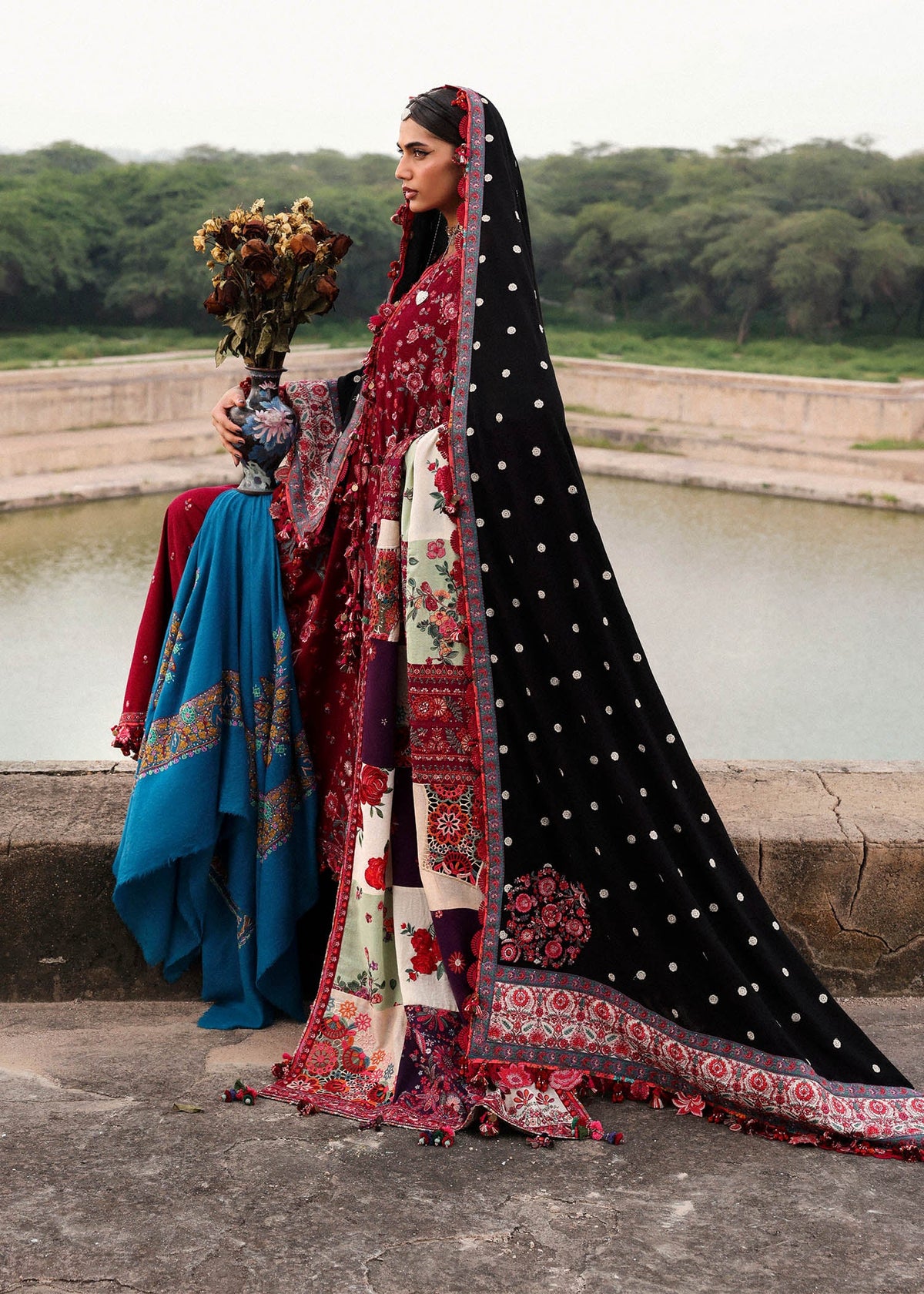 Hussain Rehar Karandi 2025 LEBAASONLINE Available on our website. We have exclusive variety of PAKISTANI DRESSES ONLINE. This wedding season get your unstitched or customized dresses from our PAKISTANI BOUTIQUE ONLINE. PAKISTANI DRESSES IN UK, USA, Lebaasonline at SALE price!