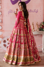 Load image into Gallery viewer, MNR | UNSTITCHED FESTIVE II | MUSARRAT NAZIR Rose Pink Pakistani Wedding Dresses Collection 2021 for the very best in unique or custom, luxury chiffon silk dresses from our women&#39;s clothing shop UK. Explore the MNR Luxury Wedding Lehenga, Unstitched &amp; Stitched Ready Made Clothing Online in UK USA at Lebaasonline