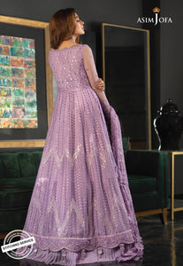 Buy ASIM JOFA | ISHQ-E-NAUBAHAR COLLECTION | AJN-13 Lilac color Pakistani Clothes online UK exclusively from lebaasonline website. We have Pakistani designer brands UK Asim Jofa, Maria B, Baroque UK. Get yours customized for Evening, Party Wear or Wedding dresses online USA, UK, France at Lebaasonline only.