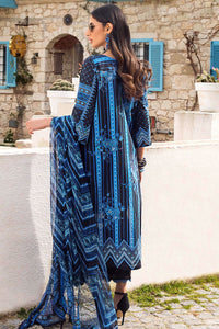 ZAINAB CHOTTANI | TAHRA LAWN | BLOOMING BLUES - B Blue Dress with fine Embroidered lawn Fabric. LebaasOnline has Zainab Chottani Pret MARIA B PAKISTANI SUITS ONLINE & PAKISTANI DRESSES for Online Shopping Worldwide, delivering to the UK, Germany, Birmingham and USA selling PAKISTANI WEDDING DRESSES & Bridal Suits
