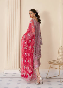 Buy Akbar Aslam Wedding Formal Collection 2021 FISSURE Pink Dress at amazing prices. Buy Wedding collection, casual wear, Maria b M Print luxury original dresses, fully stitched at UK & USA with extremely fine embroidery, Evening Party wear, Gulal Wedding collection from LebaasOnline - PAKISTANI Clothes SALE’ 21