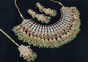 Indian Pakistani bridal Jewellery set.