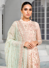 Load image into Gallery viewer, Zarif - Coral PAKISTANI DRESSES &amp; READY MADE PAKISTANI CLOTHES UK. Buy Zarif UK Embroidered Collection of Winter Lawn, Original Pakistani Brand Clothing, Unstitched &amp; Stitched suits for Indian Pakistani women. Next Day Delivery in the U. Express shipping to USA, France, Germany &amp; Australia 