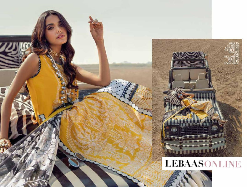Lavish Summers with Luxury Lawn by Sana Safinaz 2021 Eclectic Collection