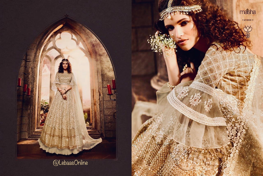 Maisha Vivaana Indian Designer Lehenga Winter Wedding & Party 2020