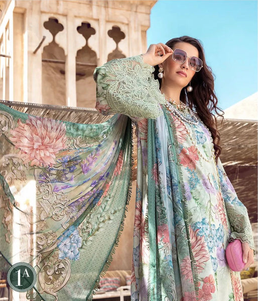 The most awaited and popular Collection 2022 of MARIA B Winter Lawn now available to order from Lebaasonline