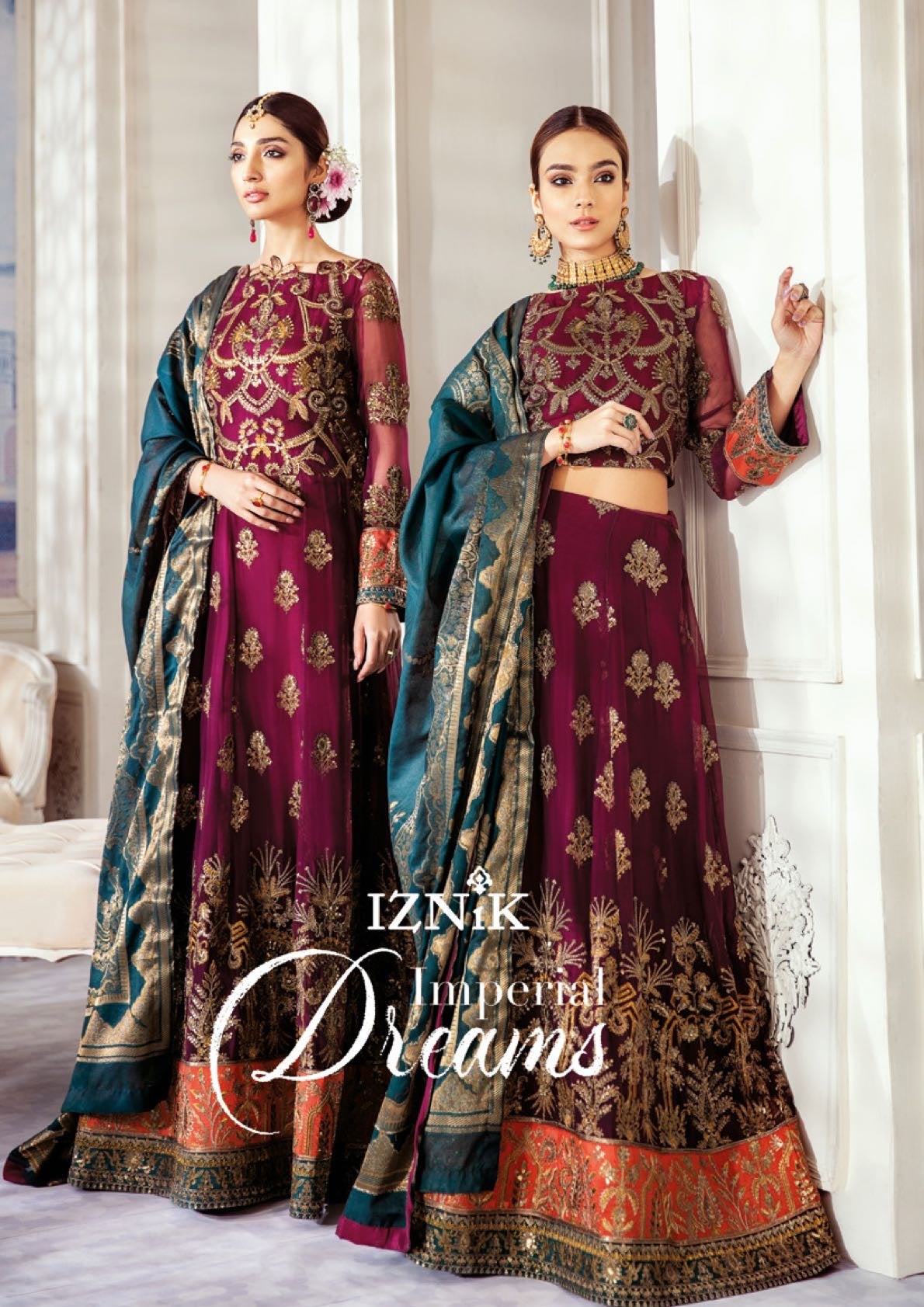 Iznik pakistani Designer suits 2020
