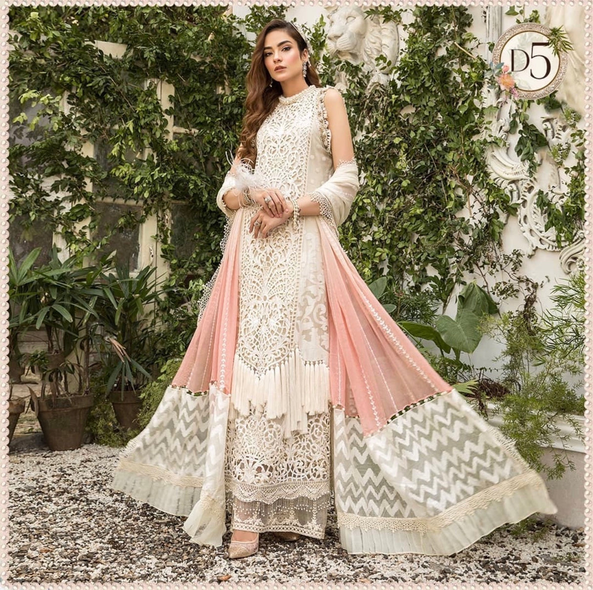 Maria B Mbroidered Chiffon Eid Collection 2020 Pakistani suits 