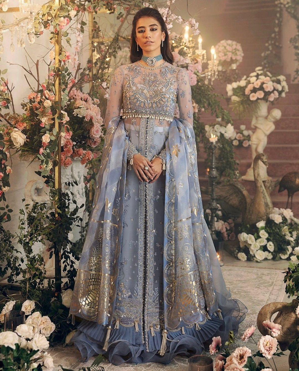 Zaha by Khadija Shah Pakistani dresses online UK