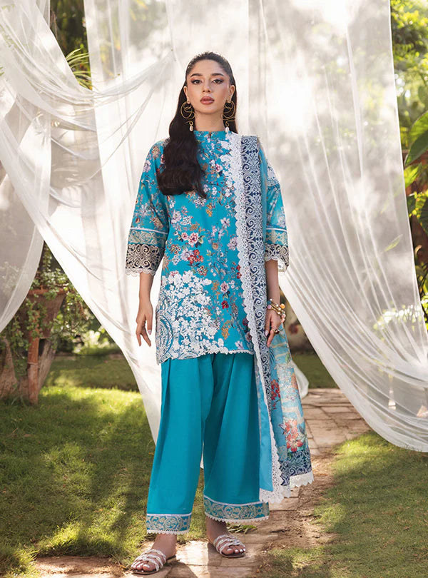 ZAINAB CHOTTANI TAHRA LAWN '24 | LEBAASONLINE