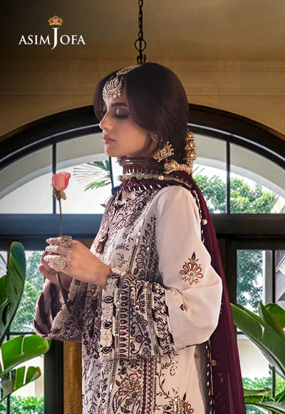 Asim Jofa | Luxury CAMBRIC 3 PCS '24 | Lebaasonline