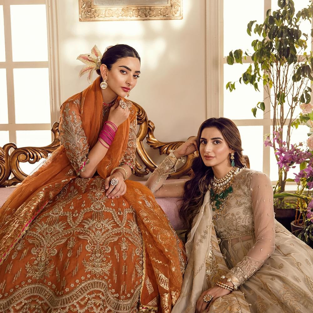 Afrozeh La Fuchsia Wedding Collection 2022