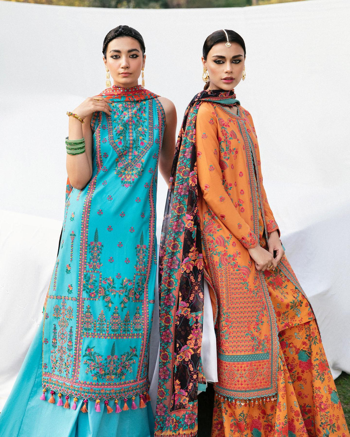 HUSSAIN REHAR | MAUSAM LAWN EID COLLECTION ’23 | LEBAASONLINE