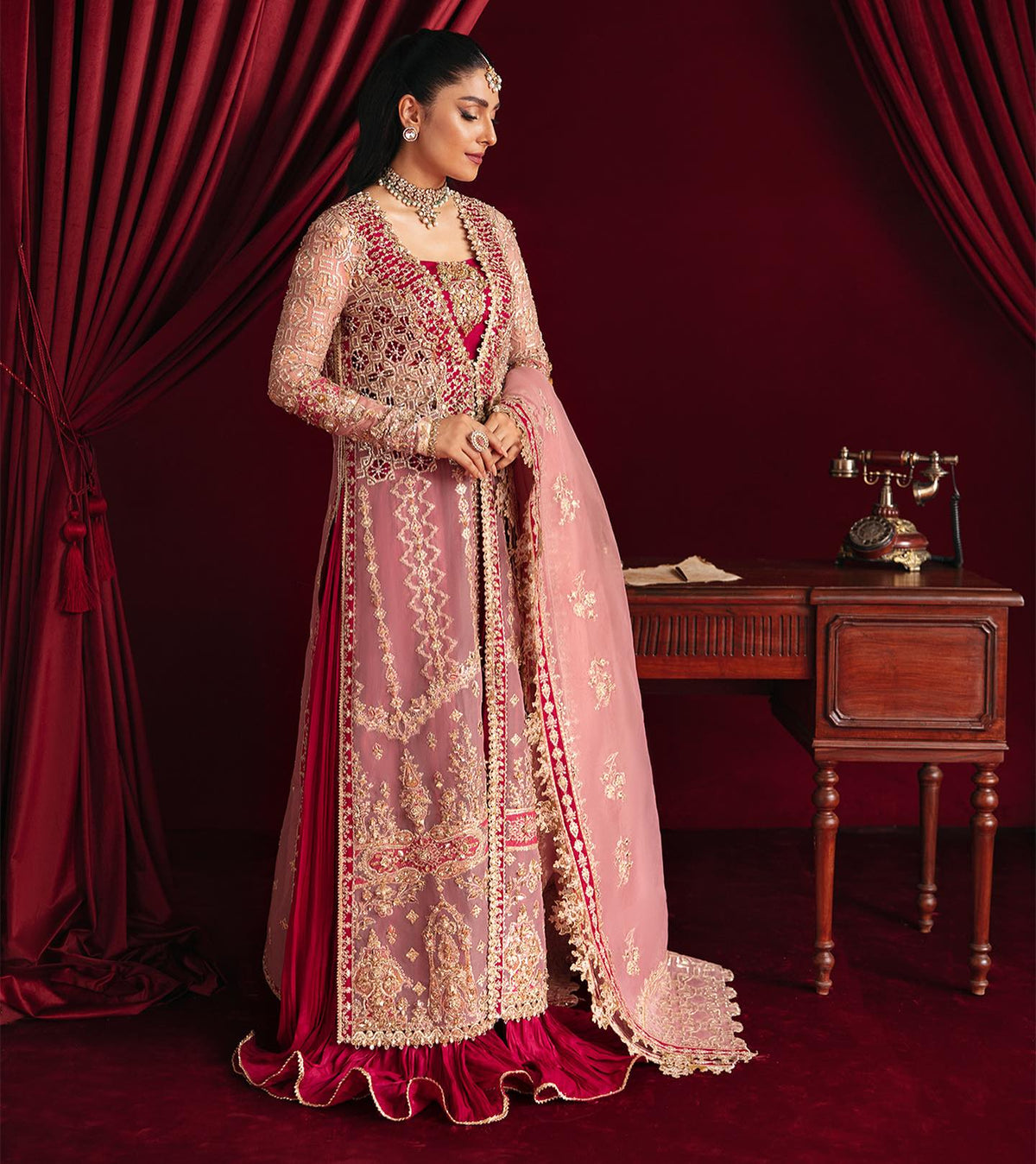 Qalamkar | Heer Ranjha Formal Collection'23 | Lebaasonline