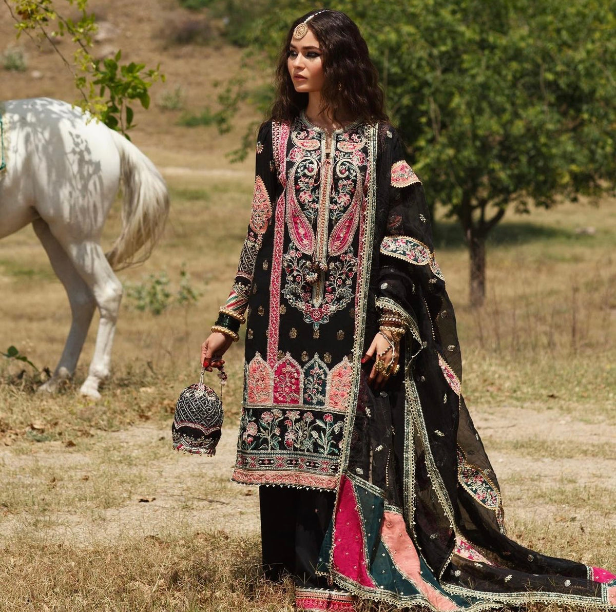 Qalamkar Wedding Dresses Collection 2021