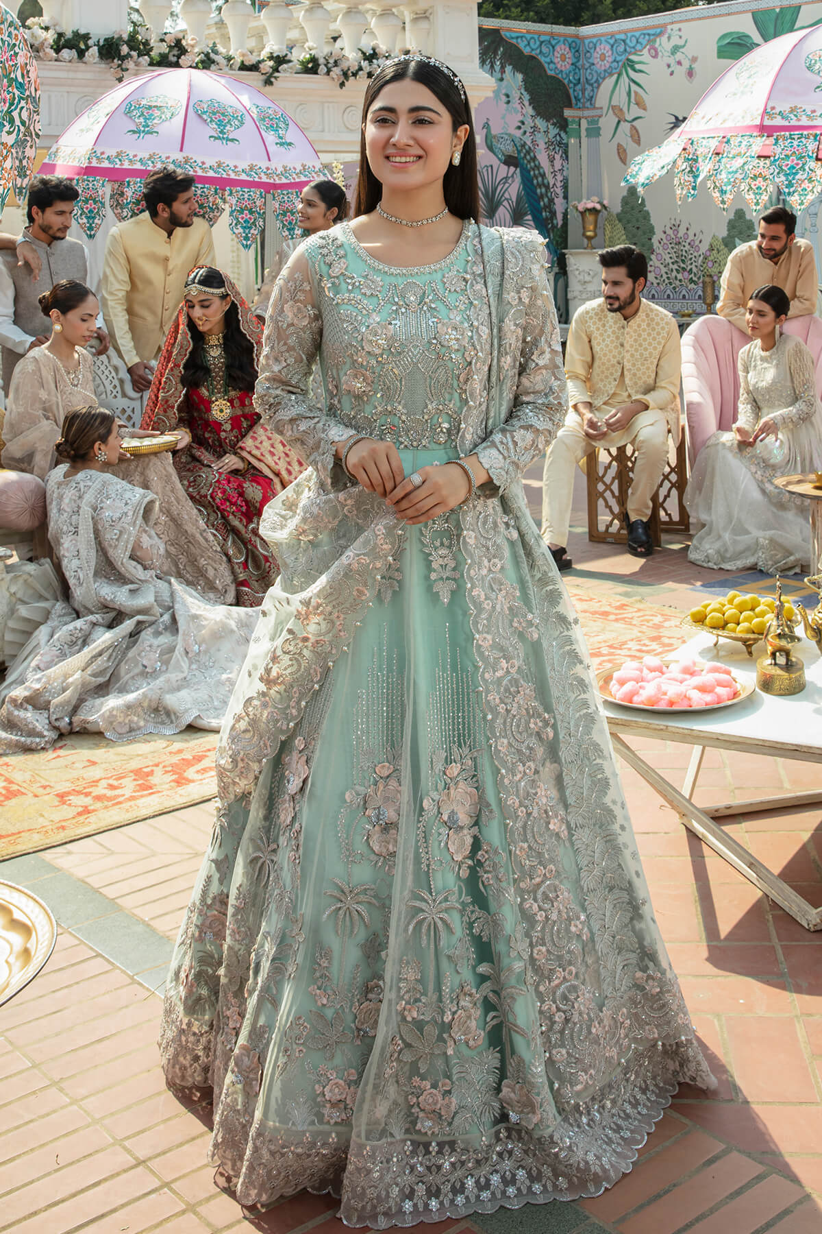 IMROZIA SERENE-MEHRAM BRIDALS 2023 | PAKISTANI SUITS | LEBAASONLINE
