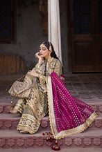 Load image into Gallery viewer, MOHSIN NAVEED RANJHA | UNSTITCHED FESTIVE VOL. IV is exclusively available @ lebasonline. We have express shipping of Pakistani Wedding dresses 2023. The Pakistani Suits UK is available in customized at doorstep in UK, USA, Germany, France, Belgium, UAE, Dubai from lebaasonline in SALE price ! 