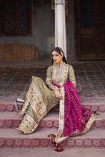 Load image into Gallery viewer, MOHSIN NAVEED RANJHA | UNSTITCHED FESTIVE VOL. IV is exclusively available @ lebasonline. We have express shipping of Pakistani Wedding dresses 2023. The Pakistani Suits UK is available in customized at doorstep in UK, USA, Germany, France, Belgium, UAE, Dubai from lebaasonline in SALE price ! 