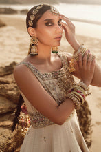 Load image into Gallery viewer, MOHSIN NAVEED RANJHA | GEHRAIYAAN; SHAADI COLLECTION is exclusively available @ lebasonline. We have express shipping of Pakistani Wedding dresses 2023. The Pakistani Suits UK is available in customized at doorstep in UK, USA, Germany, France, Belgium, UAE, Dubai from lebaasonline in SALE price ! 