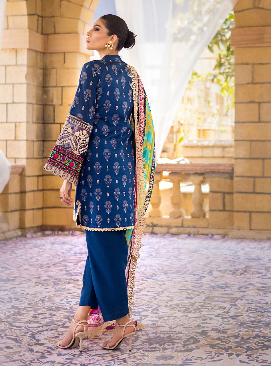 Buy Zainab Chottani | Luxury Lawn '23 Pakistani Embroidered Clothes For Women at Our Online Designer Boutique UK, Indian & Pakistani Wedding dresses online UK, Asian Clothes UK Jazmin Suits USA, Baroque Chiffon Collection 2023 & Eid Collection Outfits in USA on express shipping available @ store Lebaasonline