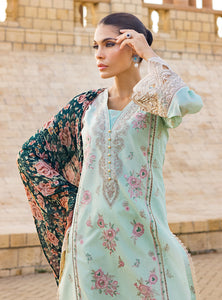 Buy Zainab Chottani | Luxury Lawn '23 Pakistani Embroidered Clothes For Women at Our Online Designer Boutique UK, Indian & Pakistani Wedding dresses online UK, Asian Clothes UK Jazmin Suits USA, Baroque Chiffon Collection 2023 & Eid Collection Outfits in USA on express shipping available @ store Lebaasonline