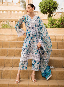 Buy Zainab Chottani | Luxury Lawn '23 Pakistani Embroidered Clothes For Women at Our Online Designer Boutique UK, Indian & Pakistani Wedding dresses online UK, Asian Clothes UK Jazmin Suits USA, Baroque Chiffon Collection 2023 & Eid Collection Outfits in USA on express shipping available @ store Lebaasonline