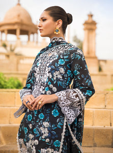 Buy Zainab Chottani | Luxury Lawn '23 Pakistani Embroidered Clothes For Women at Our Online Designer Boutique UK, Indian & Pakistani Wedding dresses online UK, Asian Clothes UK Jazmin Suits USA, Baroque Chiffon Collection 2023 & Eid Collection Outfits in USA on express shipping available @ store Lebaasonline